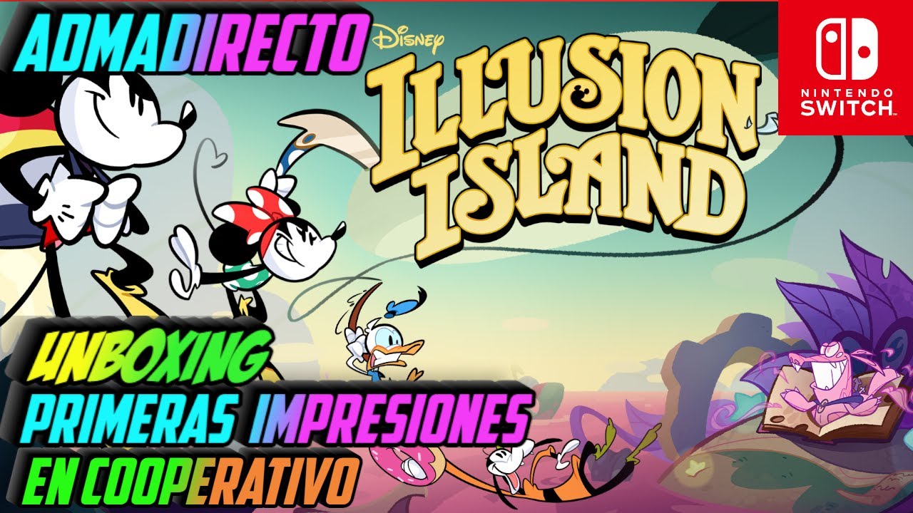 Disney Illusion Island, um jogo multiplayer cooperativo em plataformas 2D,  é anunciado como exclusivo do Switch