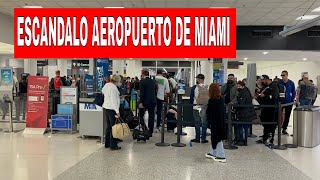 URGENTE: Escándalo oficiales de Cuba en áreas de control de la TSA en el Aeropuerto de Miami