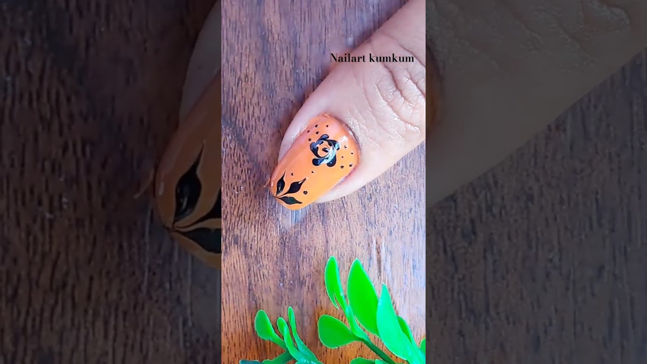 Easy nail art without tools 💅 