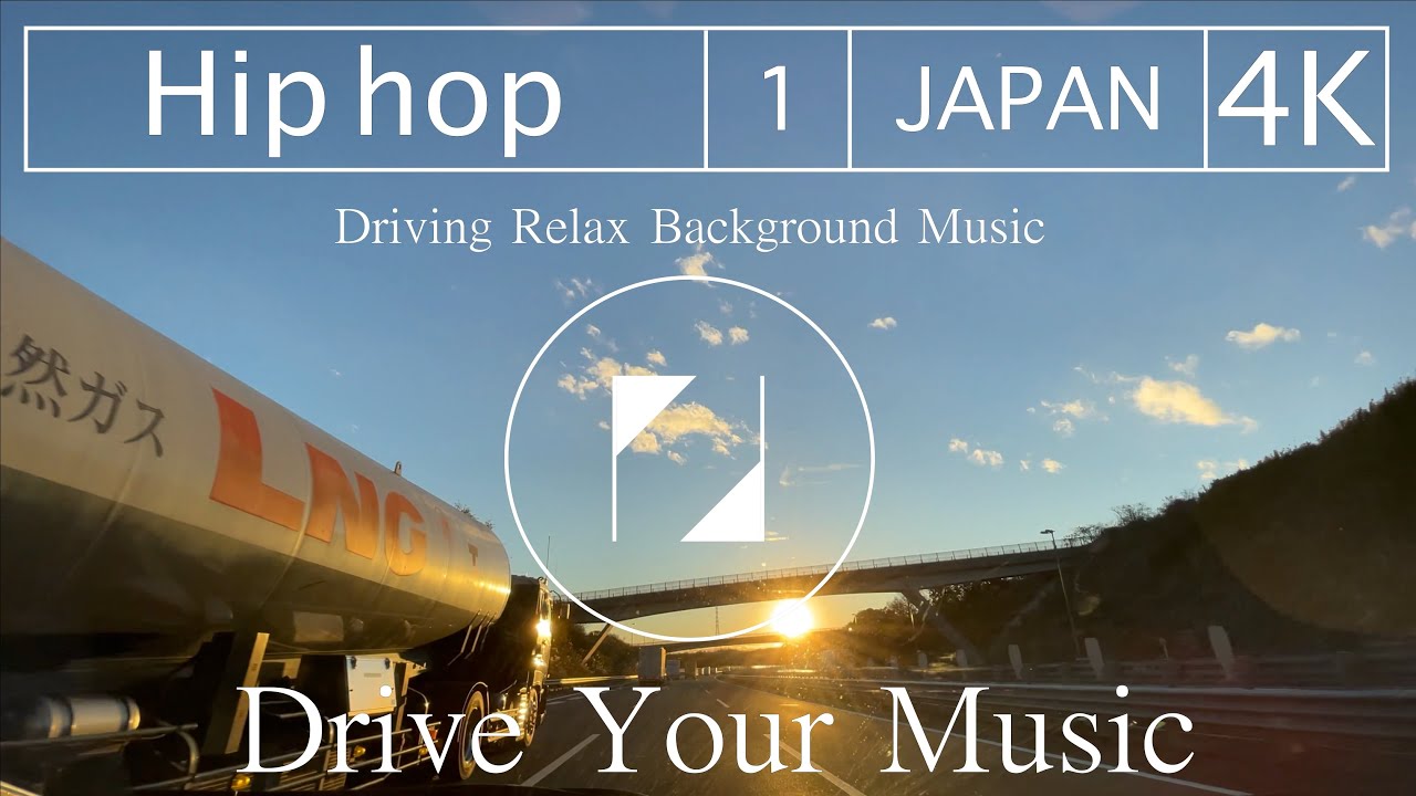 【4K】Relax Driving Music -Best Happy Pop Songs Japan road video【For JP Driving】