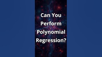 Can You Perform Polynomial Regression? | Learn When Linear Regression Isn’t Enough | Python [8]