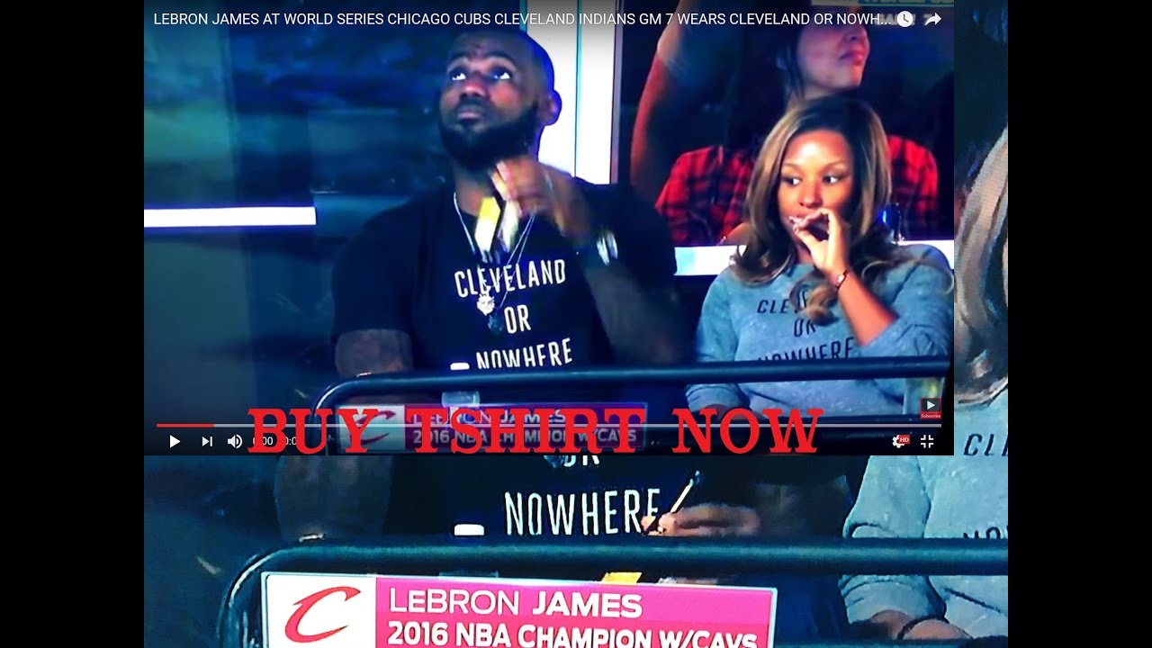 cleveland or nowhere shirt