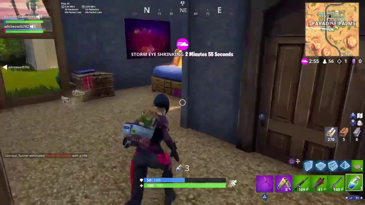 bonesy dog plays fortnite powderdiamond round 3 10 28 duos - bonesy dog fortnite