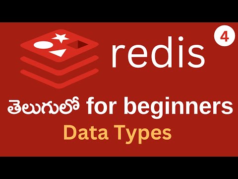 Data Types || Redis tutorials for beginners in telugu #4