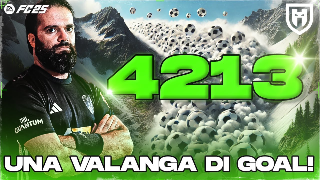 4213: UNA VALANGA DI GOAL CON QUESTO MODULO! ||| CODICE TATTICHE NEL ...
