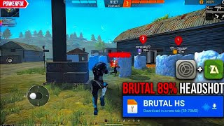 BRUTAL 89% HEADSHOT 🧠 CONFIG FILE 📂 | FREE FIRE BODY HEADSHOT FILE 🔥 WORKING ALL SERVER 🌍