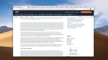 Automating Security for AWS with Workload Security
