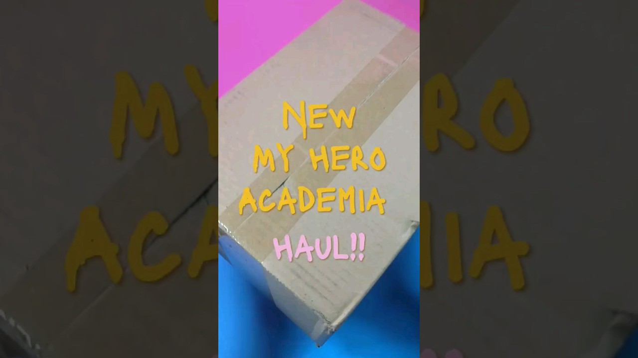 New My Hero Academia Haul! 