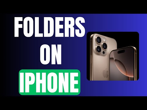 How to Create folders on iPhone and Add Files inside - Full Guide