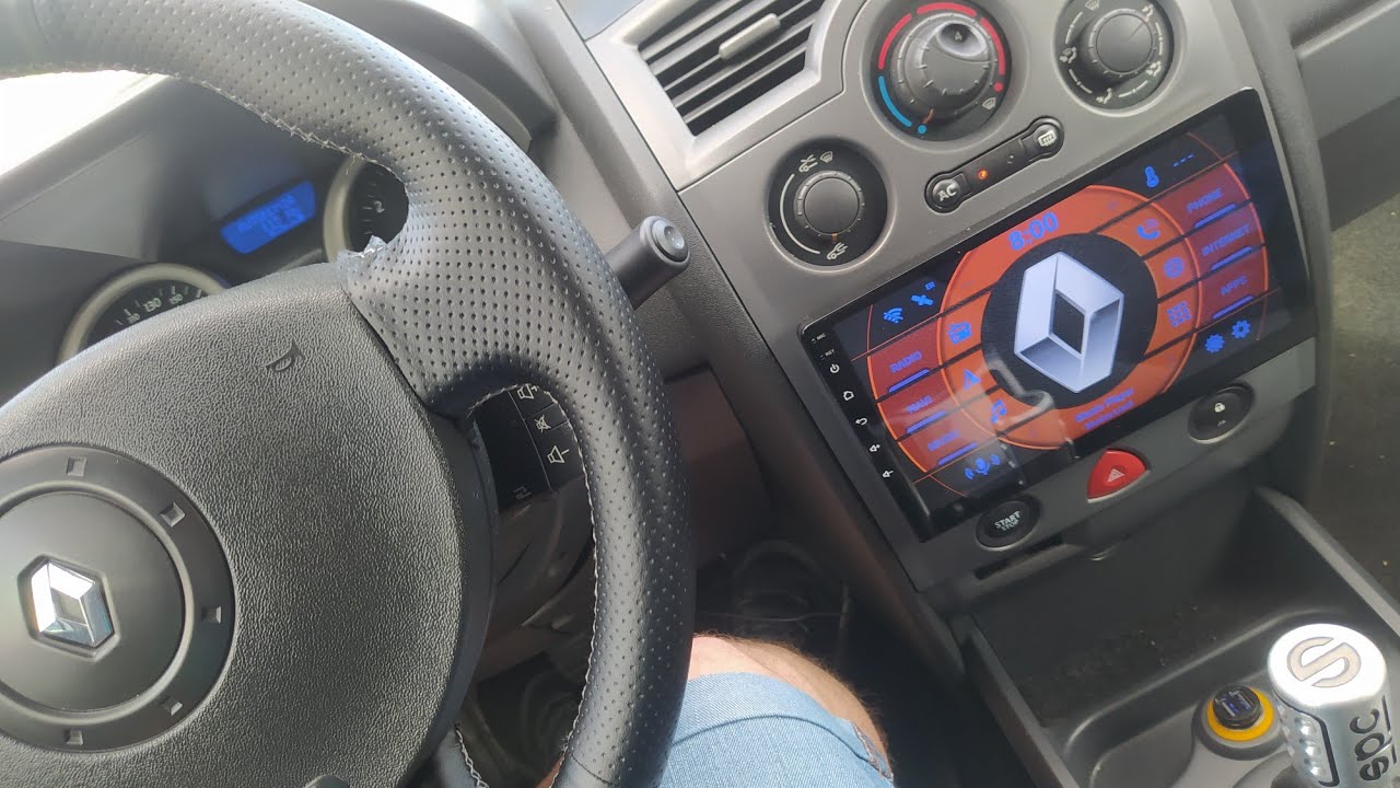 Radio de 9 en Renault Megane II 9# 
