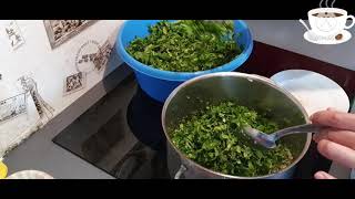 طريقة طبخ والسبانخ ورز ع طريقه سوريه مع ميمي