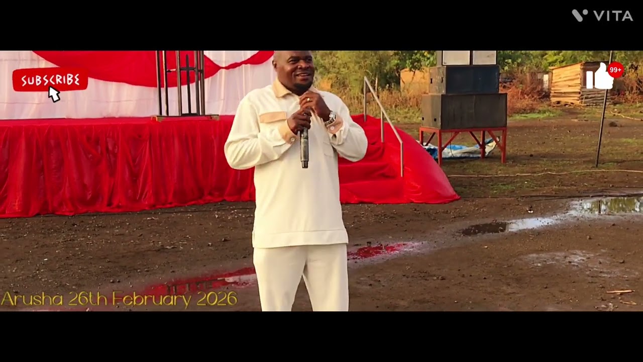 Pastor Bony Mwaitege akishusha Upako kwenye Mkutano wa Injili @King’ori Arusha.