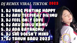 Dj Tiktok Terbaru 2023  Dj Yang Penting Happy  Dj Aku Terpikat Dirimu Remix  Bass