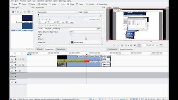 Kdenlive How To Split Screen Using Dissolve