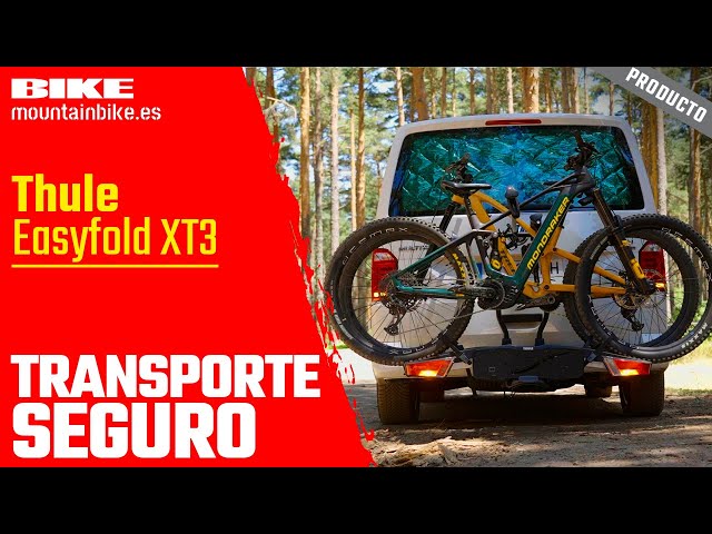 Thule EasyFold XT 2, Portabicicletas para bola de remolque totalmente  plegable, compacto y fácil de usar, para todo tipo de bicicletas,  Référencia 933 : : Coche y moto