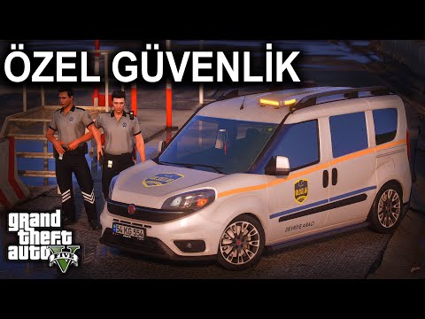 ÖZEL GÜVENLİK OLDUK ! - GTA 5 ÖZEL GÜVENLİK MODU - FİAT DOBLO