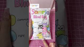 sanrio blind bag 15!💕 #sanrio #hellokitty #diy#kawaii#asmr#kpop #craft#papercraft#unboxing#blindbag
