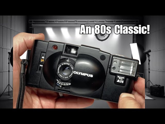 Olympus XA2 35mm Film Camera with A11 Flash - The Highly Sought