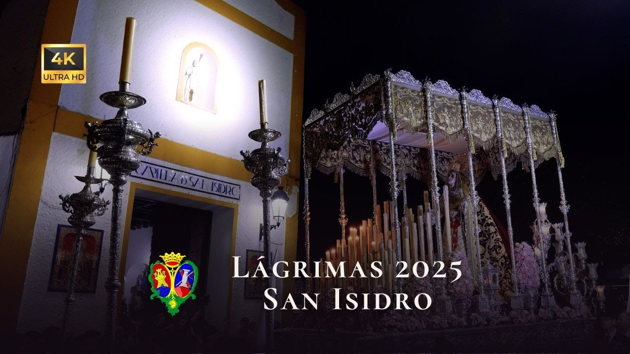[4K] María Santísima de las Lágrimas | Barrio de San Isidro | Lunes Santo Algeciras 2025