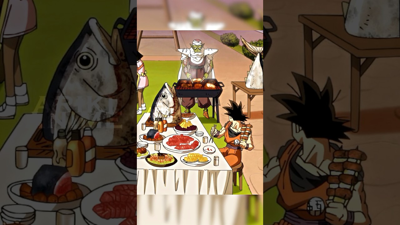 Piccolo Calls Himself The Grill Master😂