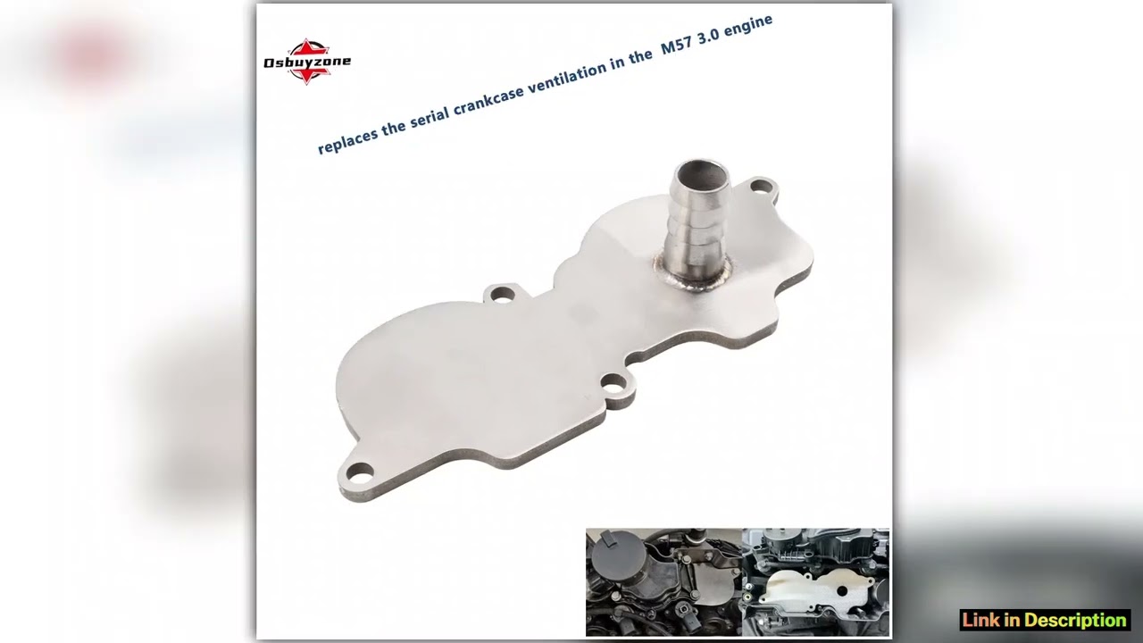 Performance parts for Nissan Patrol Crankcase Ventylation Adapter bmw M57 30L PCV Adapter Top Selle