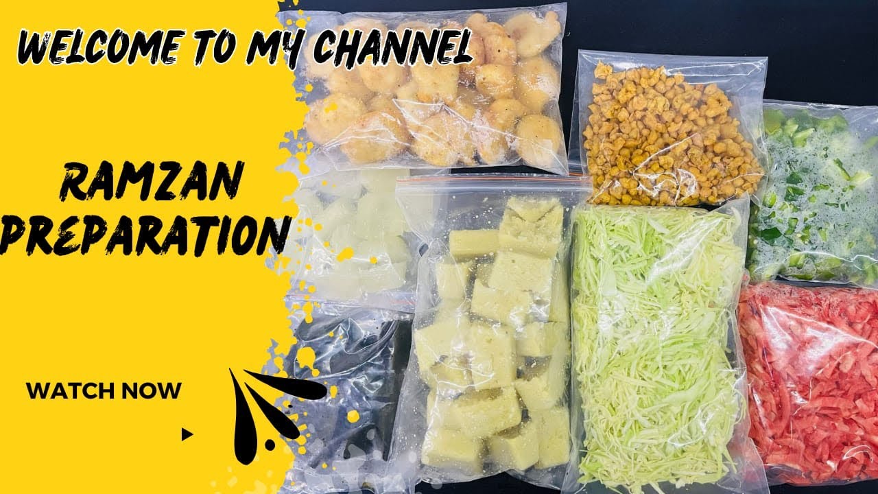 Ramzan preparation| Make and Freeze| #ramzanspecial |#desikitchenwithnaz 