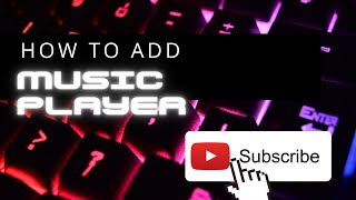 How to add/Upgrade music player (Blogger Real helper screenshot 5