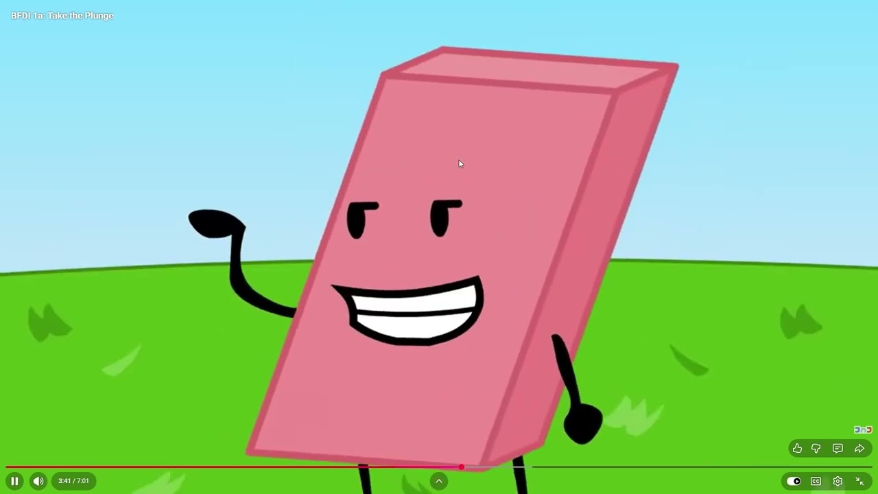 Reacting to BFDI 1a: Take The Plunge