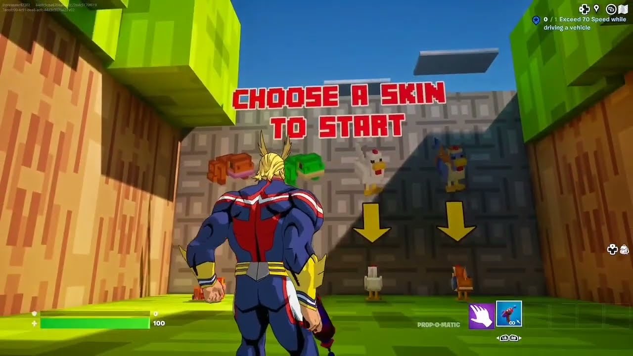 crossy Road in fortnite code (1013-1727-0428