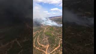 Incendio en La Granada de Riotinto.