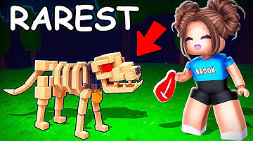 I TAMED The RAREST ANIMAL In 99 Nights In The Forest!