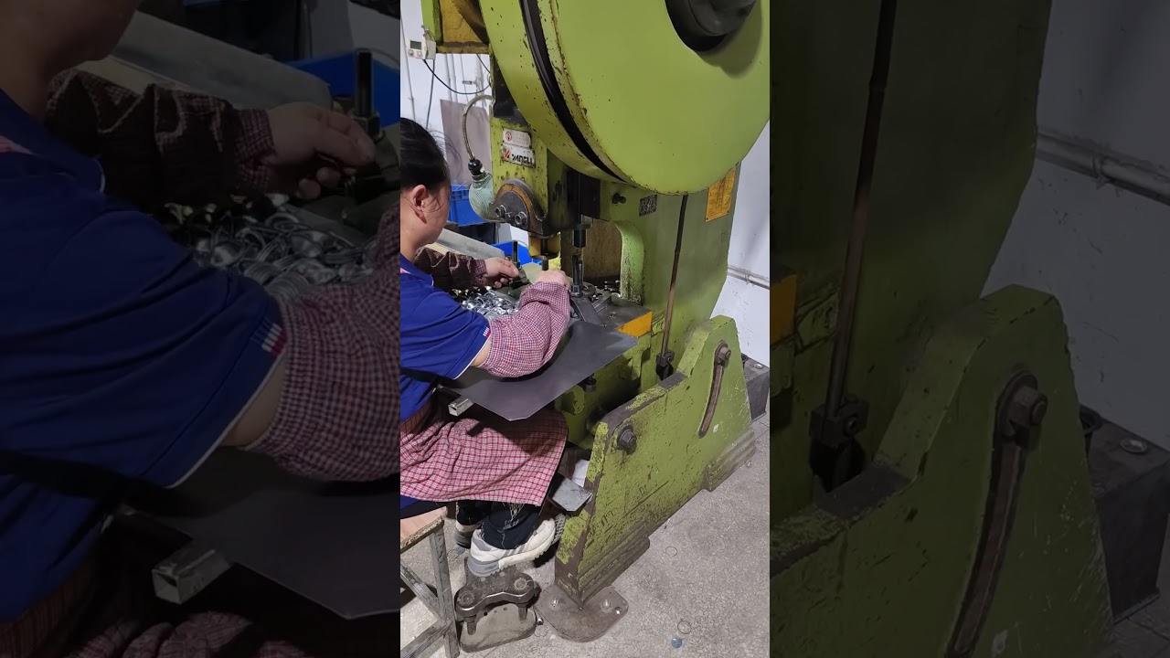 Daily production line-punching workshop 