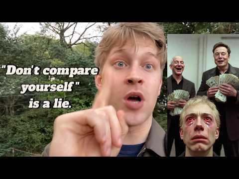 "Don't compare yourself to others" is misleading advice