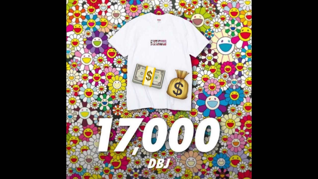 SUPREME MURAKAMI box logo LIVECOP Mek preme