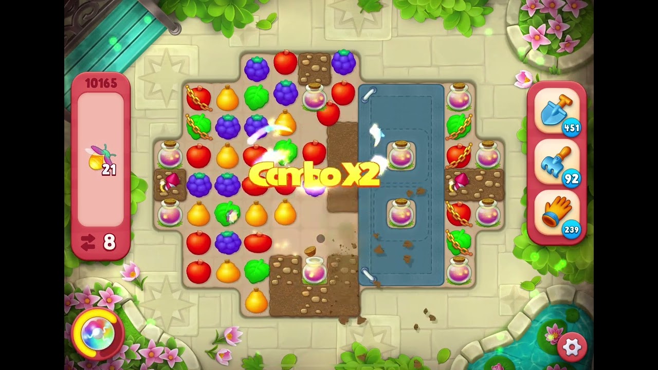 GardenScapes Level 10165 no boosters