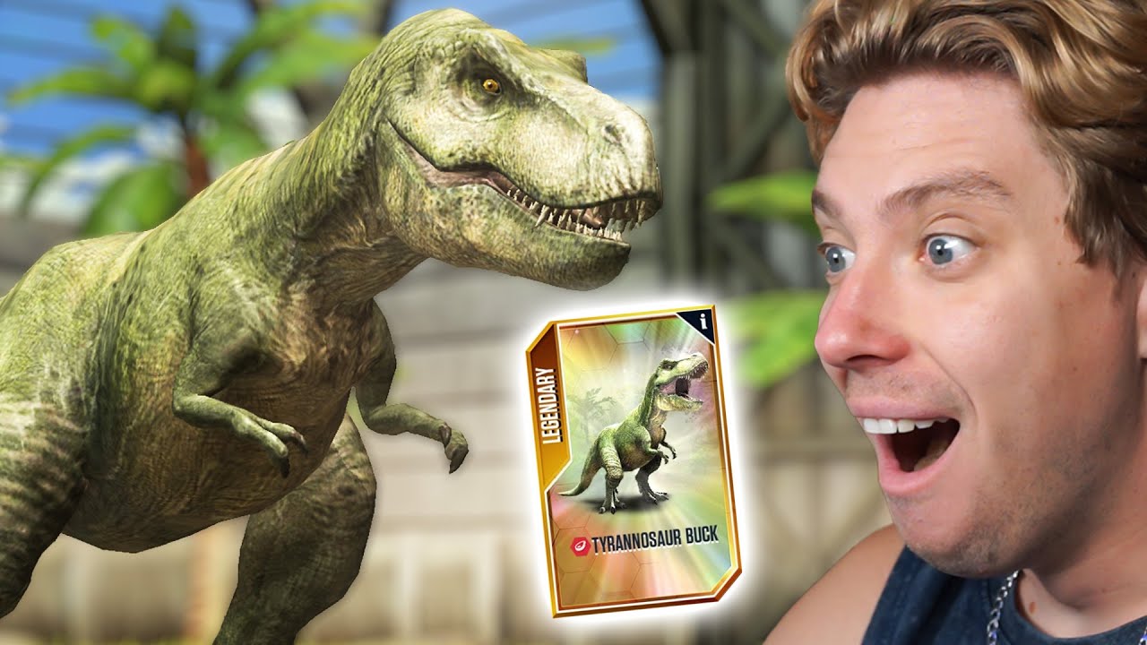 I Unlocked BUCK in Jurassic World The Game (HE'S GOATED!!!)