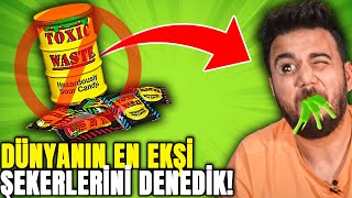 DÜNYANIN EN EKŞİ ŞEKERLERİNİ DENEDİK! (YASAKLANMIŞ ŞEKERLER)