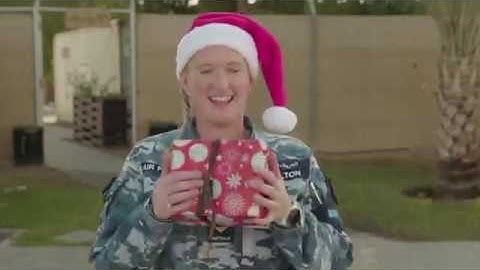 Christmas messages from deployed personnel