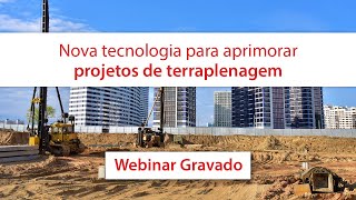 Nova tecnologia para aprimorar projetos de terraplenagem | Webinar MAPData