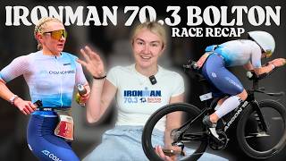 IRONMAN 70.3 BOLTON || Race review 🥈❤️