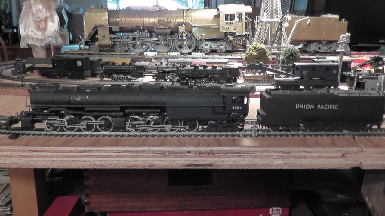 Serial 2 Tenshodo Big Boy Rare HO Brass 4884 Wood Box Handmade