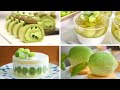Satisfying relaxingmake ice cream and drinks with fruits  lime ice cream