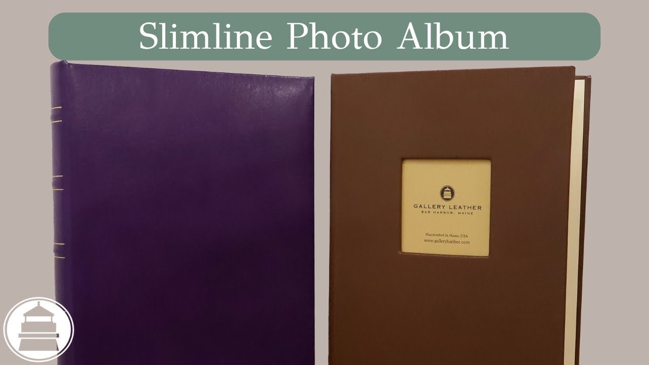 Slimline Photo Album | Gallery Leather