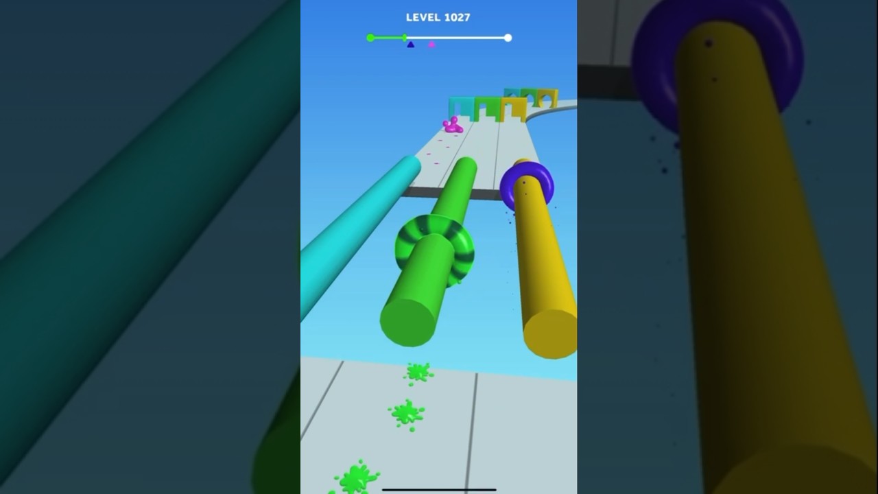 circle blob 🔴 faster blob shifter run 3D runner ?🥳