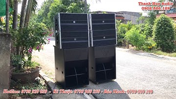 Bàn Giao Dàn Nhạc Sống Loa Array Chuẩn Về Bình Đại Bến Tre LH 0902826129