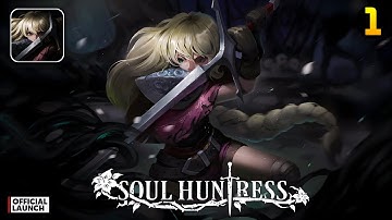 Soul Huntress - Dungeon Crawler Gameplay Walkthrough Part 1 (iOS, Android)