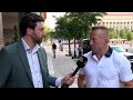«C’était inévitable que je sois ici» : Georges St-Pierre sur place pour l’UFC à la Maison-Blanche