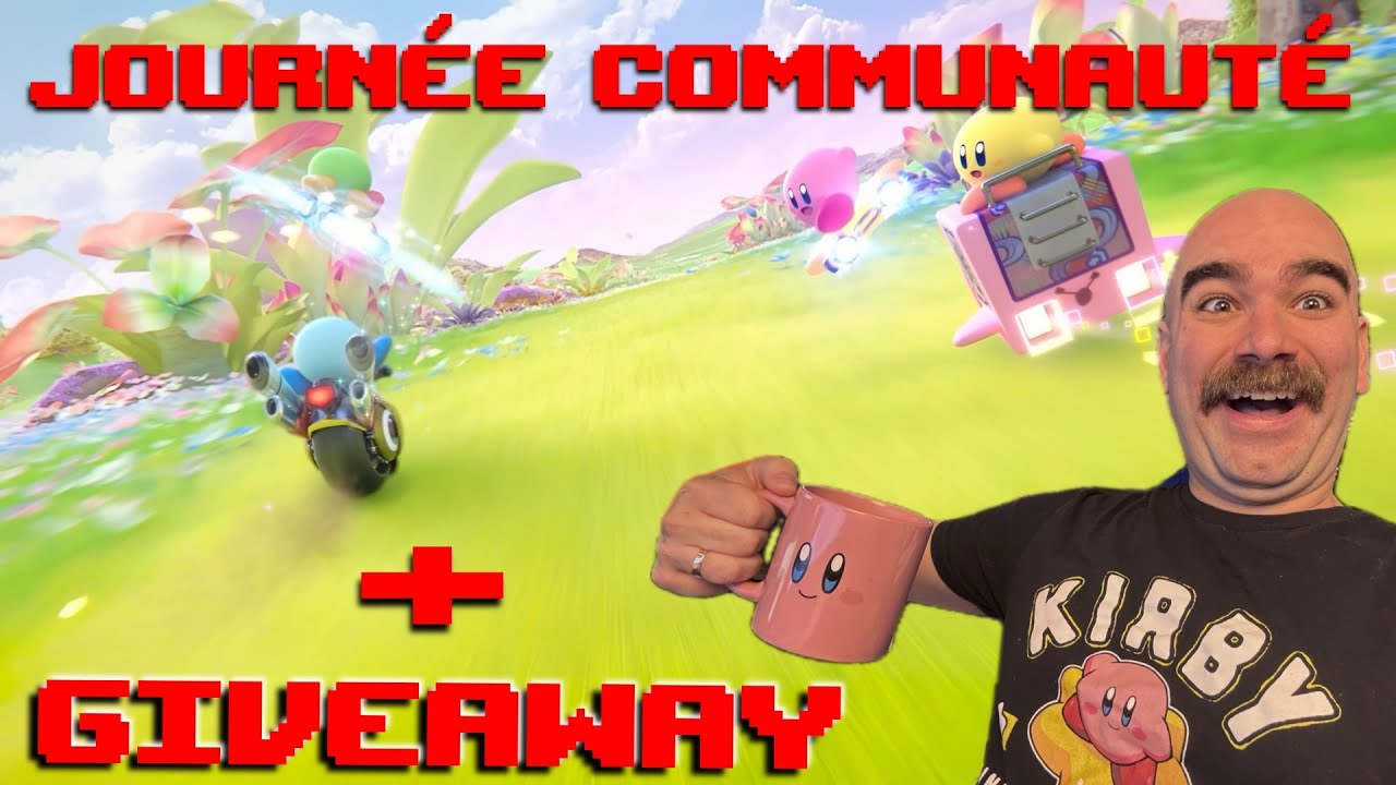 ON découvre Kirby Air riders + GIVEAWAY !!!
