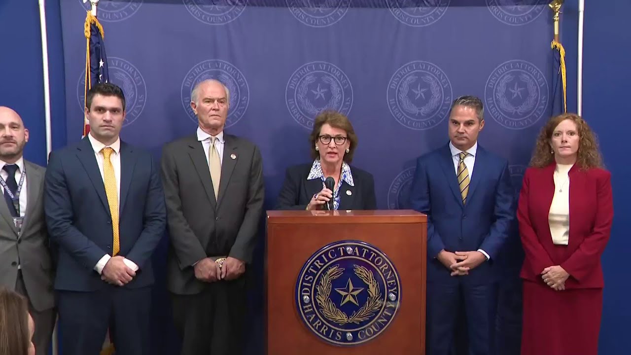 Harris County District Attorney Kim Ogg speaks following guilty verdict