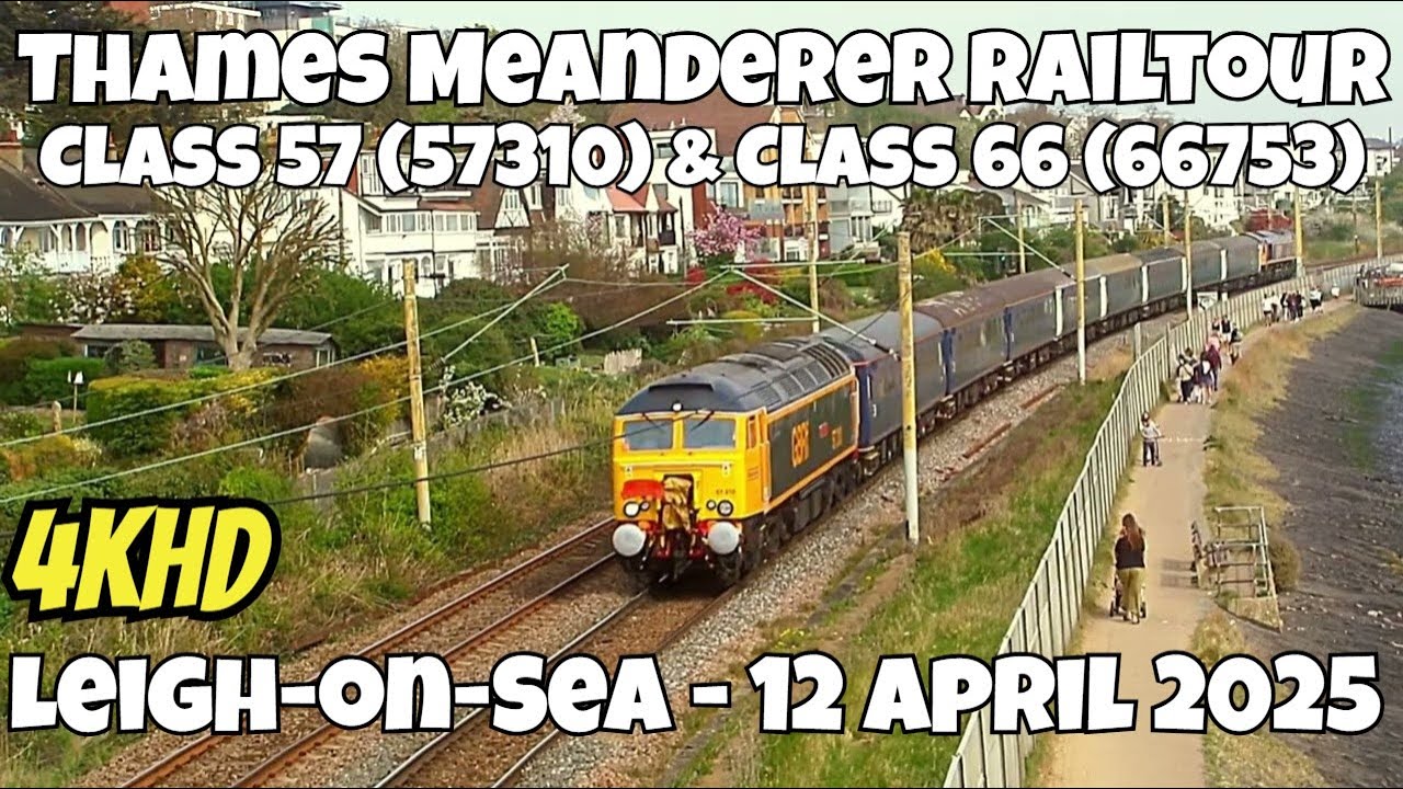 Thames Meanderer Railtour | Class 57 (57310) & Class 66 (66753) at ...